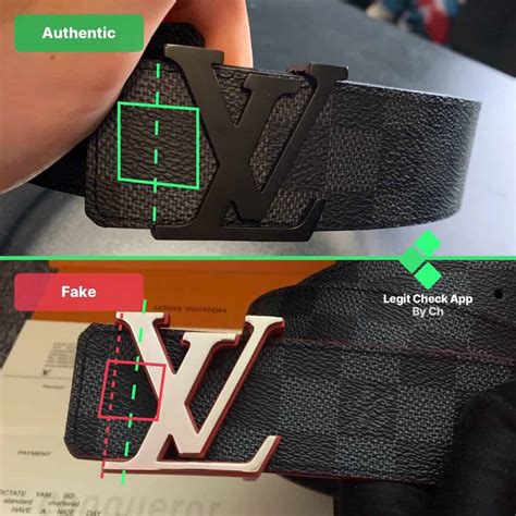 louis vuitton black belt fake vs real|counterfeit louis vuitton belts.